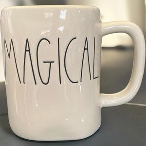 Rae Dunn “Magical” White Ceramic Mug #4